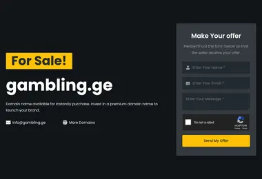 Скриншот gambling.ge