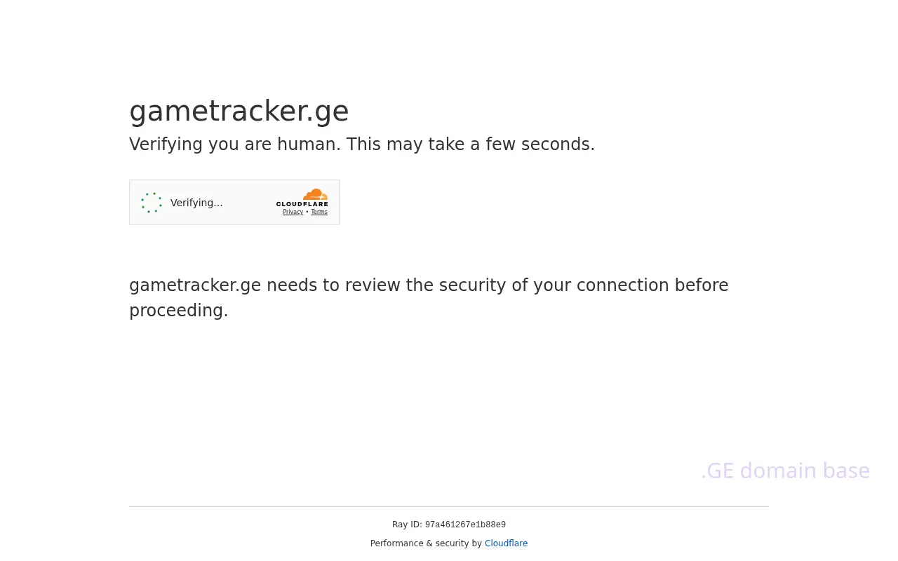 Screenshot of the site gametracker.ge at 2025-09-05