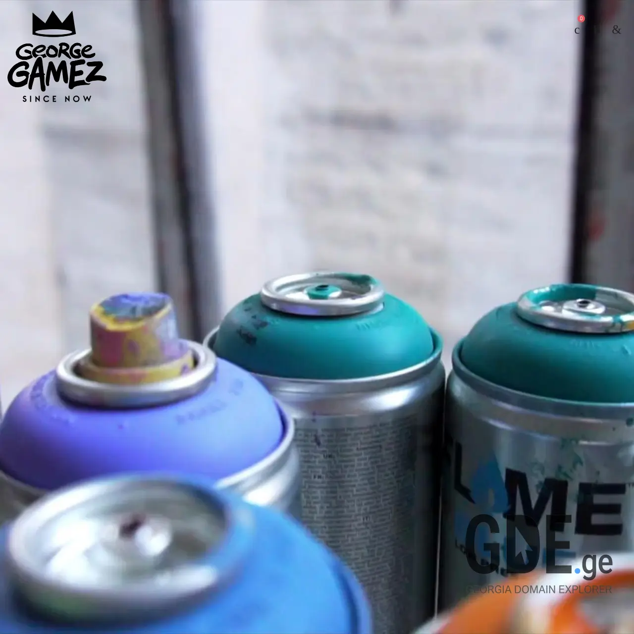 Screenshot of the site gamez.ge at 2025-12-10