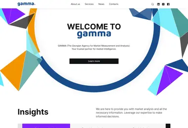 gammaresearch.ge-ის ეკრანის სურათი