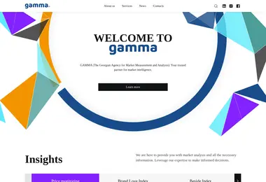 Скриншот gammaresearch.ge