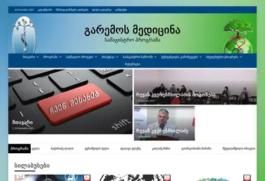 Screenshot of garemosmedicina.ge