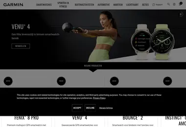 Screenshot of garmin.ge