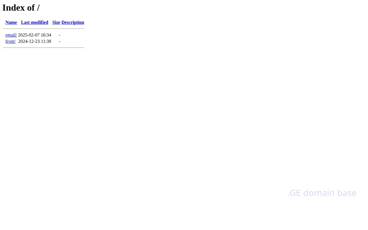 Screenshot of the site gateway.ge
