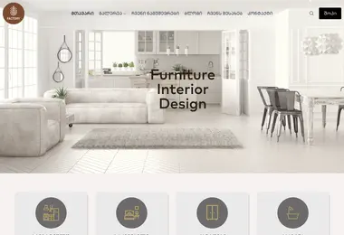 Screenshot of gbfactory.ge