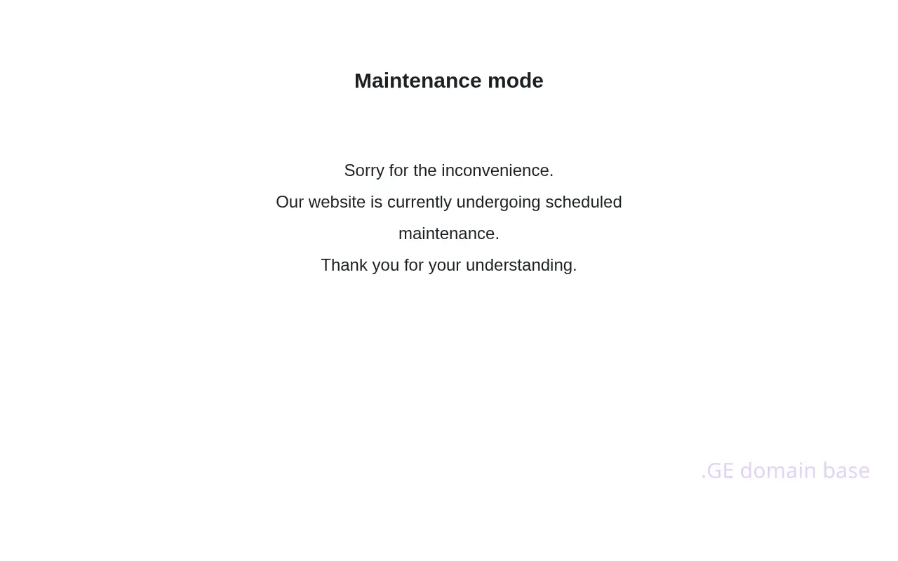 Screenshot of the site gcco.ge