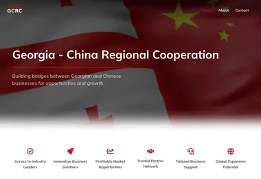 Screenshot of gcrc.ge