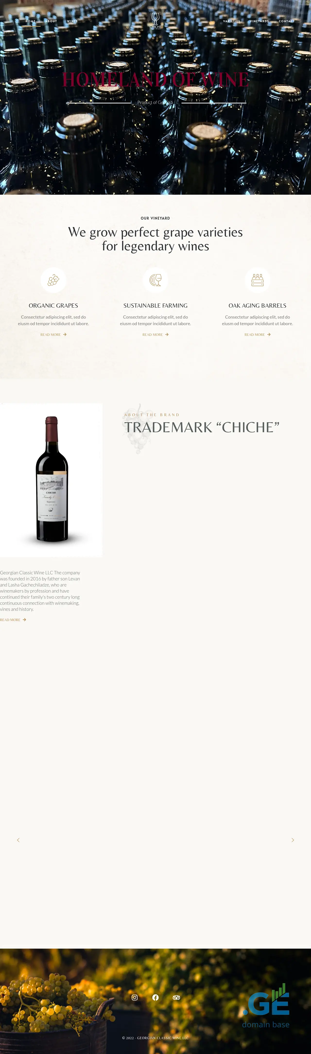 Screenshot of the site gcw.ge