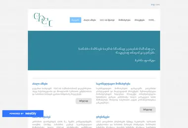 Screenshot of gdci.ge