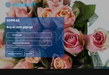 Screenshot of gdpr.ge
