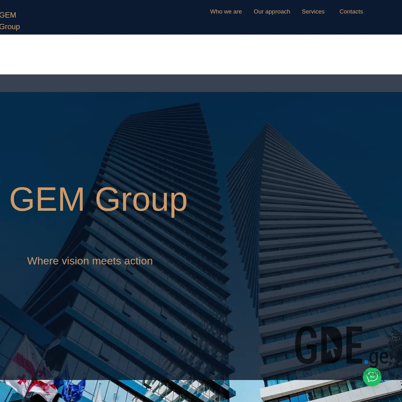 Screenshot of the site gemgroup.ge at 2025-12-10