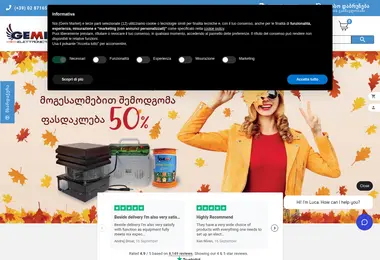 Скриншот gemimarket.ge