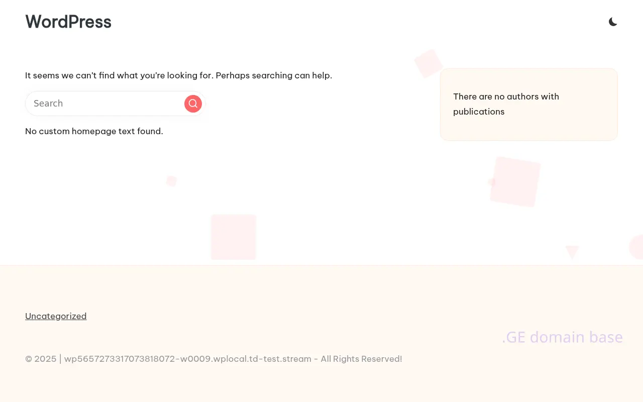 Screenshot of the site geo-army.ge