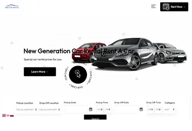 geocarrental.ge-ის ეკრანის სურათი