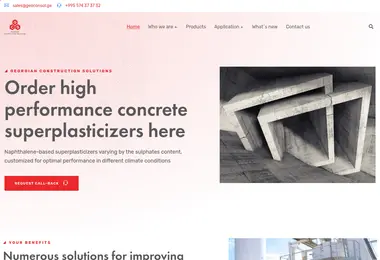 Screenshot of geoconsol.ge