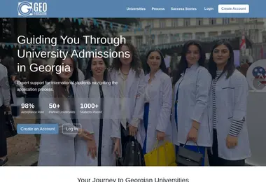geoedu.ge-ის ეკრანის სურათი
