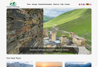 geographictravel.ge-ის ეკრანის სურათი