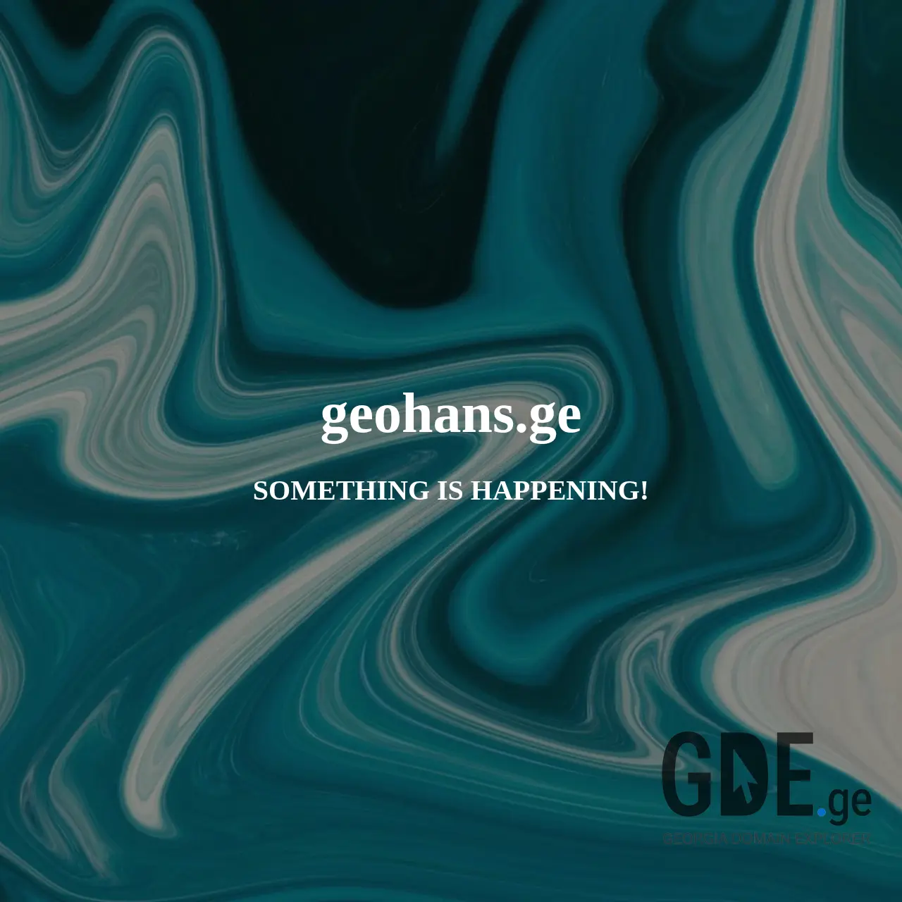 Screenshot of the site geohans.ge at 2025-12-10
