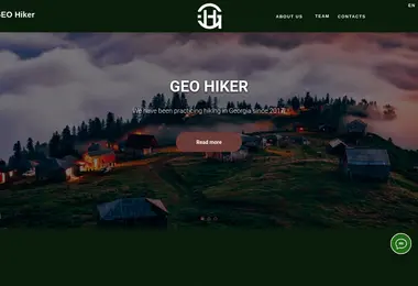 geohiker.ge-ის ეკრანის სურათი