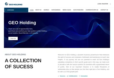 geoholding.ge-ის ეკრანის სურათი