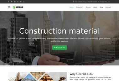 Screenshot of geohub.ge