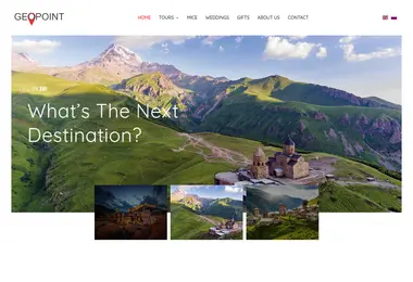 Screenshot of geopoint.ge