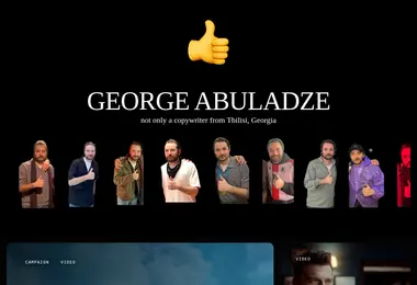 Screenshot of georgea.ge