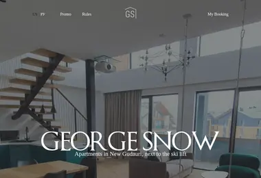 georgesnow.ge-ის ეკრანის სურათი