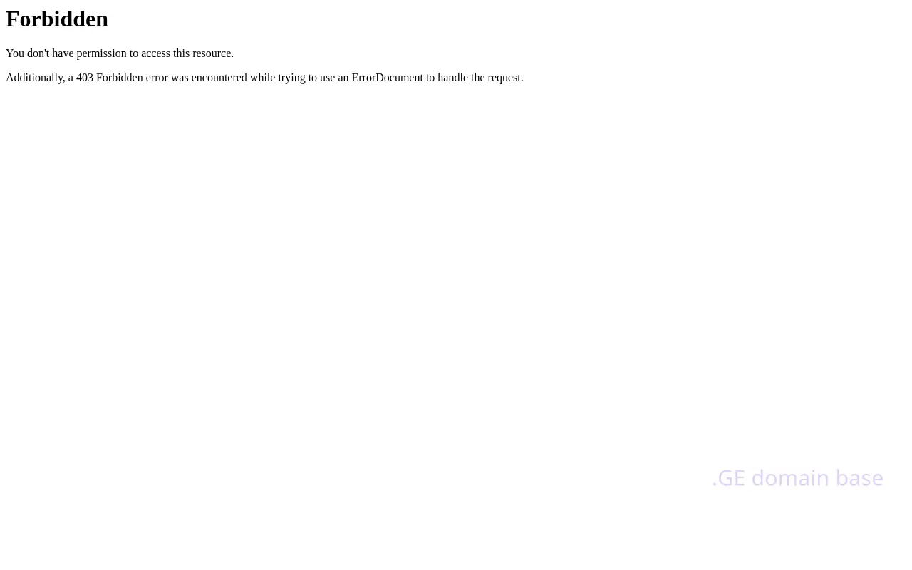 Screenshot of the site georgia.ge