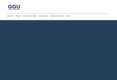 Screenshot of georgiaglobalutilities.ge