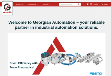 georgianautomation.ge-ის ეკრანის სურათი
