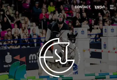 Screenshot of georgianequestrianfederation.ge