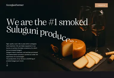 Screenshot of georgianfarmer.ge