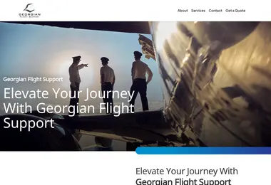 Screenshot of georgianfs.ge