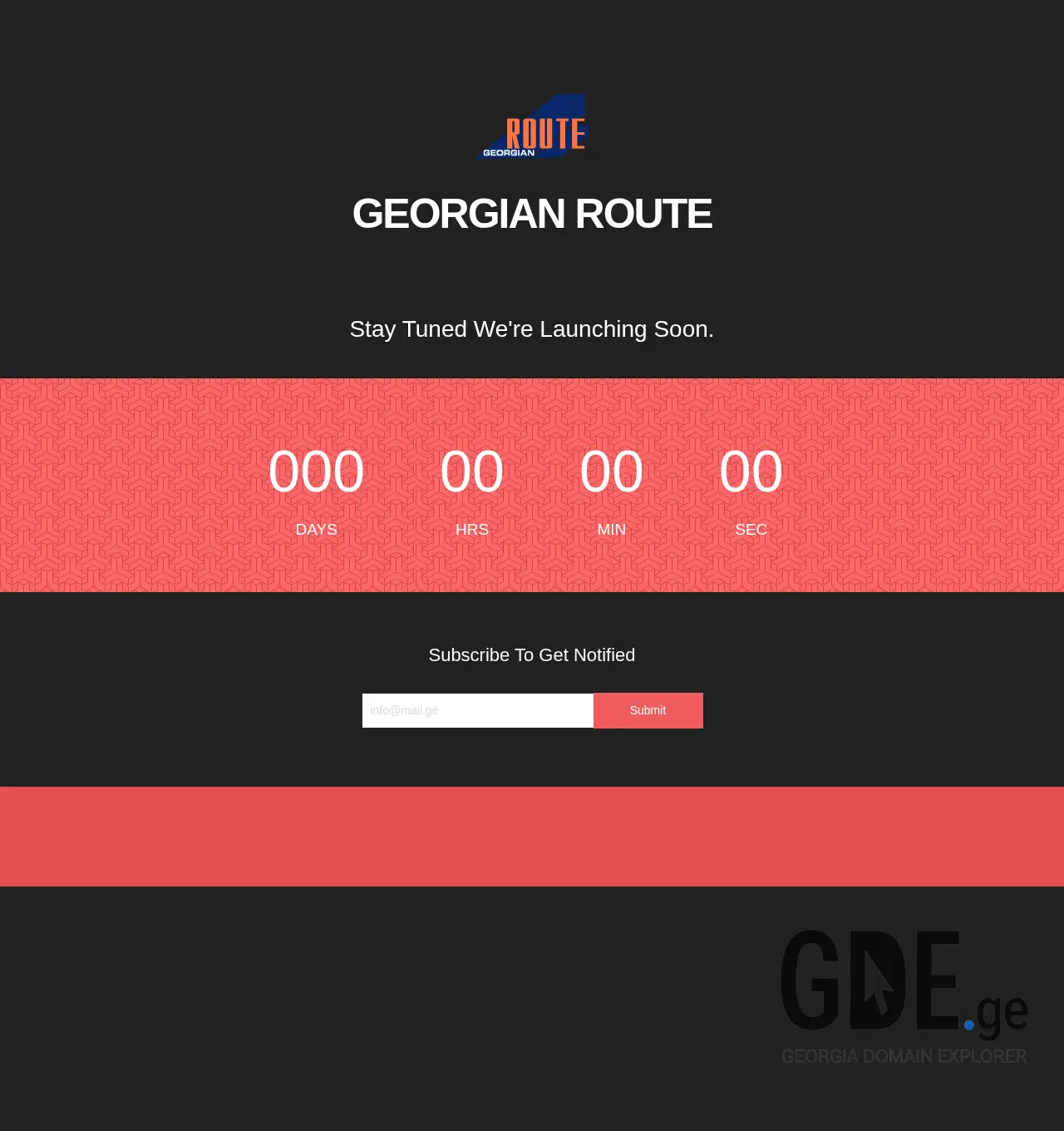 Screenshot of the site georgianroute.ge at 2025-12-06