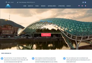 Screenshot of georgiavoyage.ge