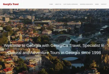Screenshot of georgicatravel.ge