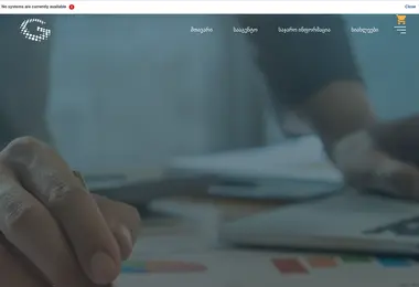 Скриншот geostm.ge