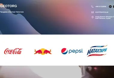 Screenshot of geotorg.ge