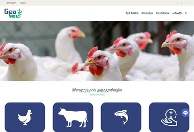 Скриншот geovet.ge