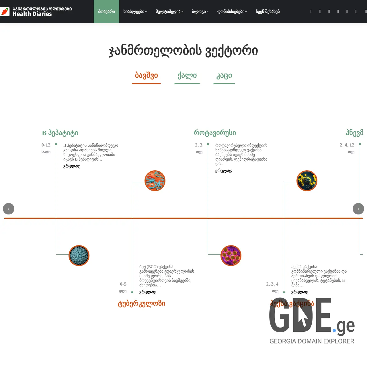 Screenshot of the site geowell.ge at 2025-12-09