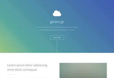 Screenshot of gerard.ge