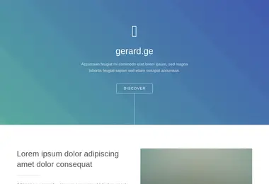 Скриншот gerard.ge