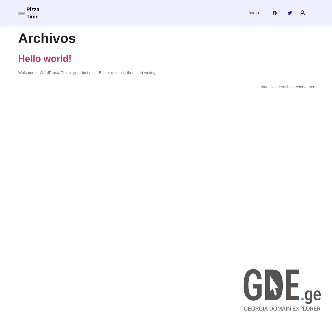 Screenshot of the site gesemweb.ge at 2025-12-10