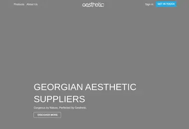 Скриншот gesthetic.ge