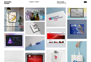 Скриншот getsadze.ge