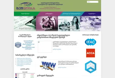 Screenshot of gfpaa.ge