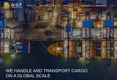 Screenshot of ggfprojects.ge