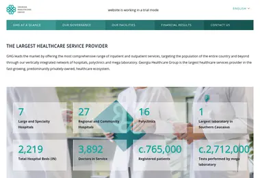 Скриншот ghg.com.ge