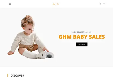 Screenshot of ghmbaby.ge